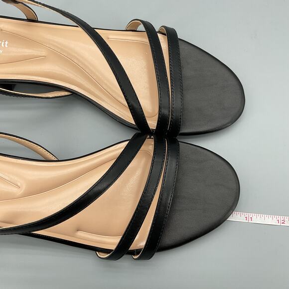NEW Easy Spirit Women’s Glenn Asymmetrical Sling Sandals Black Size 11M - Picture 8 of 11